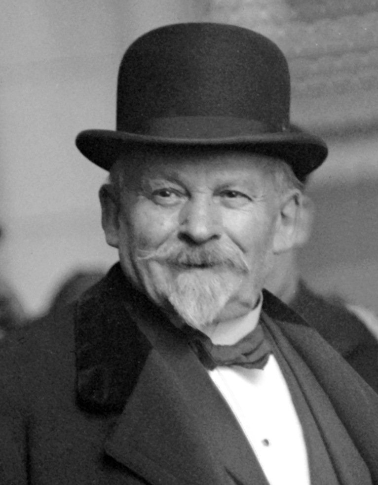 foto b/n di emile couè psicologo francese