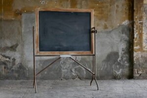 VECCHIA LAVAGNA NERA SCUOLA