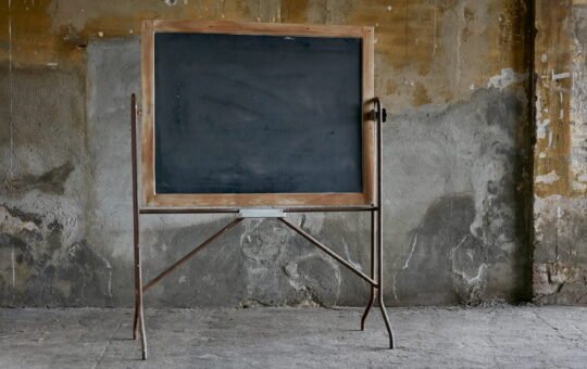 VECCHIA LAVAGNA NERA SCUOLA