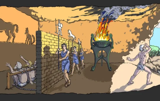 la caverna di platone